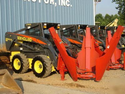 red boss tree spade skid steer attachment|red boss tree spades manual.